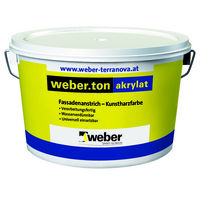 WEBER.TON MICRO V - WEBER - ВЕБЕР - Фасадная силиконовая краска с микроволокном