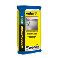 WEBER.VETONIT 4601 INDUSTRY BASE EXTRA - ВЕБЕР - Может использоваться в качестве основания перед нанесением финишных цементно-полимерных покрытий weber.vetonit 4650 или 4655, а также в паркингах и гаражах перед нанесением наливного пола weber.floor 4630