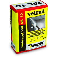 WEBER.VETONIT ML 10 (VETONIT М 100/500) - ВЕБЕР - Сухая растворная смесь, разработанная для кладки блочных ограждающих конструкций в малоэтажном строительстве.