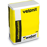 WEBER.VETONIT RL 45 (VETONIT 40) - ВЕБЕР - Для ремонта бетонных конструкций на объектах, требующих нанесения механическим способом. Применяется для увеличения защитного бетонного слоя на балконах и цоколях, усиления прочности несущих конструкций